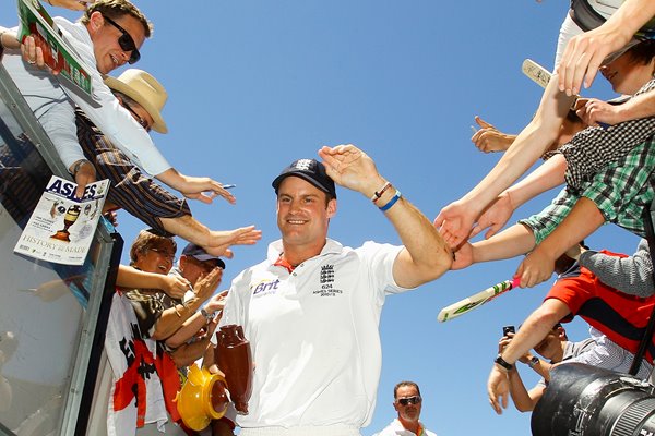 Andrew Strauss England captain - MCG - 2010 Ashes