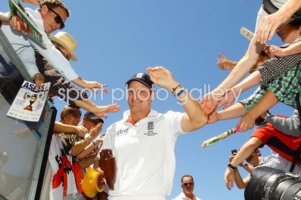 Andrew Strauss England captain - MCG - 2010 Ashes