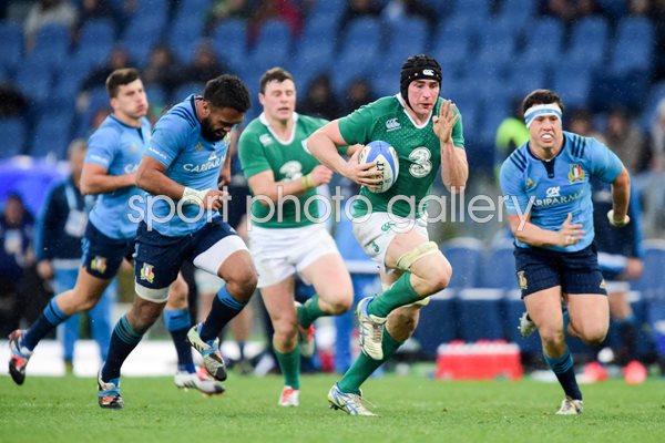 Tommy O'Donnell Ireland v Italy Rome 2015