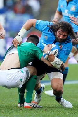 Martin Castrogiovanni Italy v Ireland Rome 2015