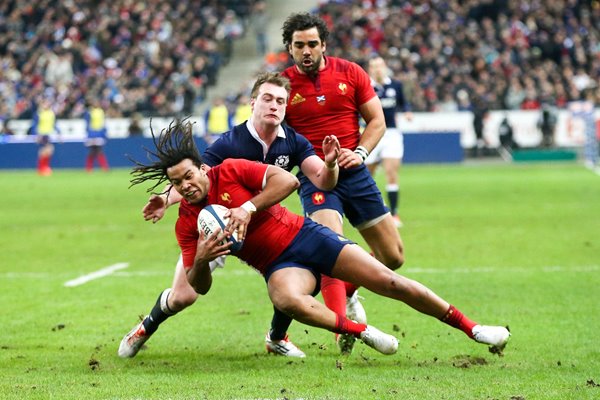 Teddy Thomas France v Scotland 2015