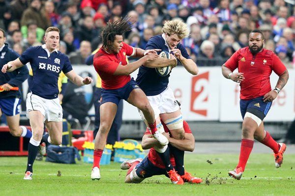 Richie Gray Scotland v France Paris 2015