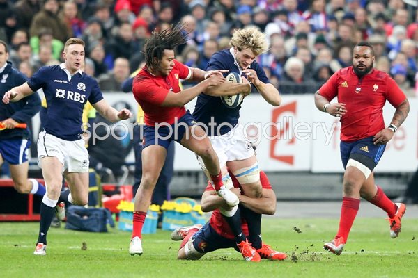Richie Gray Scotland v France Paris 2015