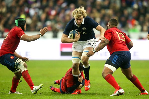 Richie Gray Scotland v France Paris 2015