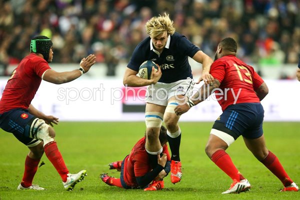 Richie Gray Scotland v France Paris 2015