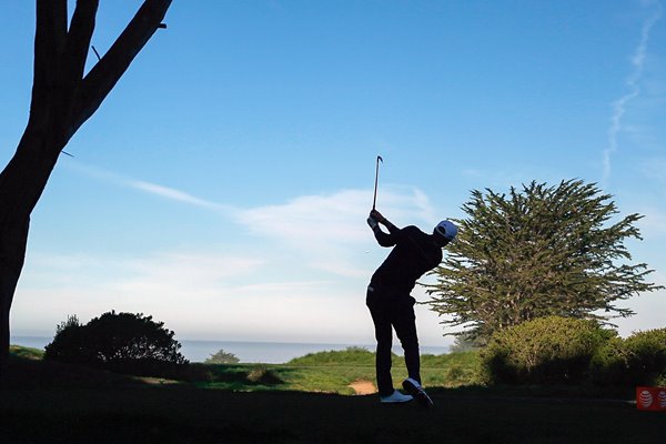Dustin Johnson Pebble Beach National Pro-Am 2015