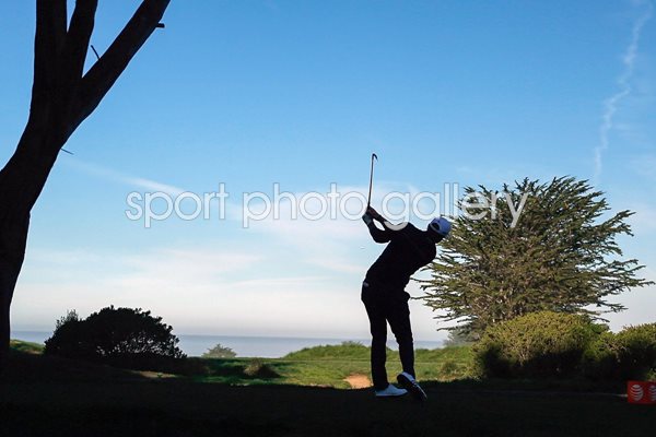 Dustin Johnson Pebble Beach National Pro-Am 2015