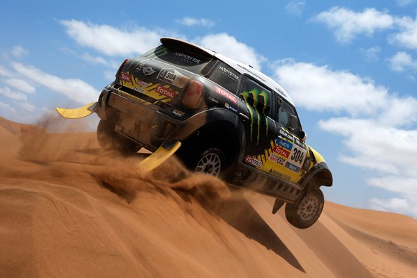 Nani Roma of Spain and Michel Perin of France 2014 Dakar Rally 