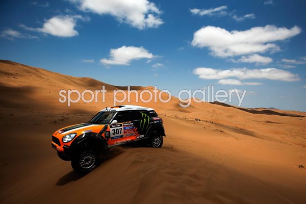 Orlando Terranova and Paulo Fiuza Dakar Rally 2014
