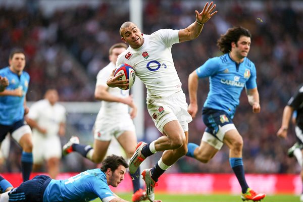 Jonathan Joseph England v Italy Twickenham 2015 