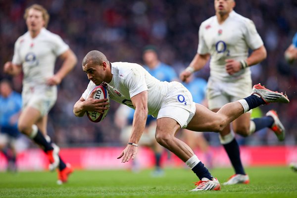 Jonathan Joseph England v Italy Twickenham 2015 