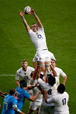 Tom Croft England v Italy Twickenham 2015 