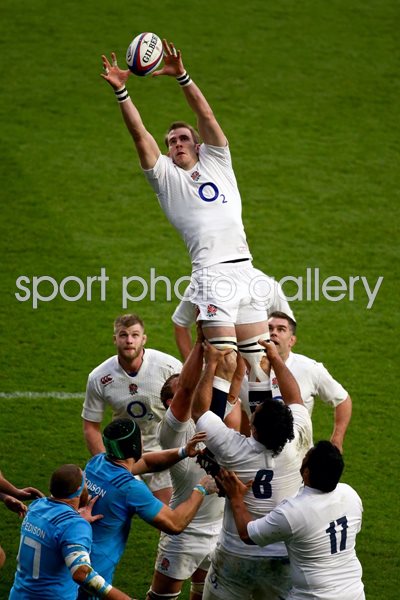 Tom Croft England v Italy Twickenham 2015 