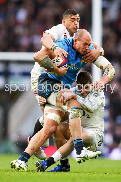 Sergio Parisse Italy v England Twickenham 2015