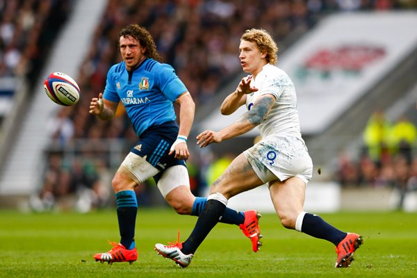 Billy Twelvetrees England v Italy Twickenham 2015