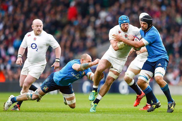 James Haskell  England v Italy Twickenham 2015