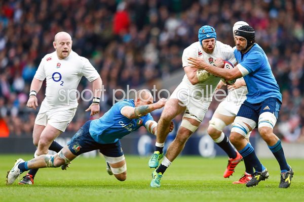 James Haskell  England v Italy Twickenham 2015