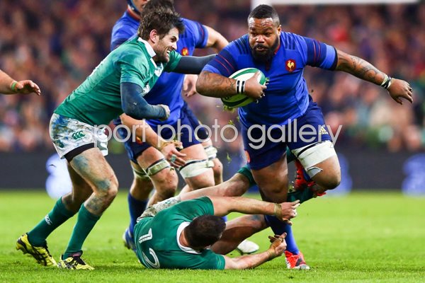 Mathieu Bastareaud France v Ireland Dublin 2015