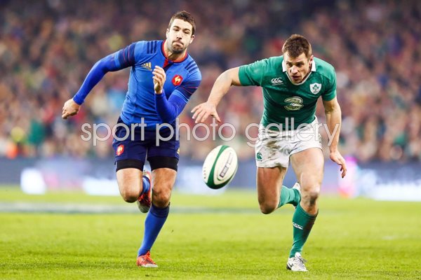 Tommy Bowe Ireland v Reml Tales France 2015