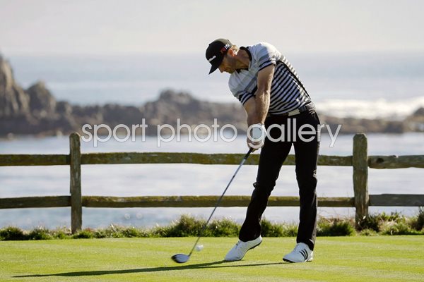 Dustin Johnson Pebble Beach National Pro-Am 2015
