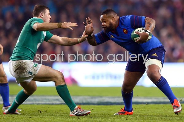 Tommy Bowe Ireland v France Dublin 2015