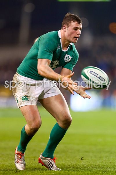 Tommy Bowe Ireland v France Dublin 2015