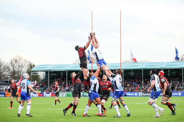 Steve Borthwick Saracens v Connacht