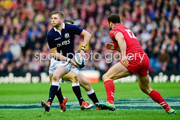 Finn Russell Scotland v Wales Murrayfield 2015