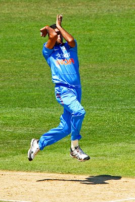 Bhuvneshwar Kumar New Zealand v India International Series 2014