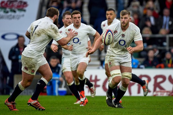 George Kruis England v Italy 2015