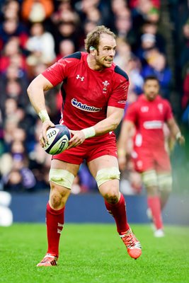 Alun Wyn Jones Wales v Scotland 2015