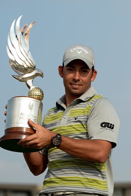 Pablo Larrazabal Abu Dhabi HSBC Golf Champion 2014