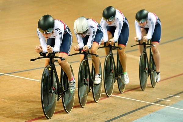 Womans Team Pursuit UCI Track Cycling World Championships 