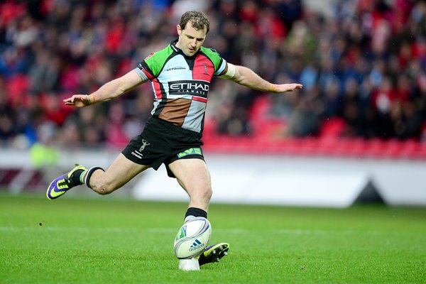 Nick Evans Scarlets v Harlequins 