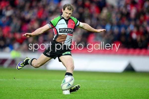 Nick Evans Scarlets v Harlequins 