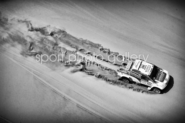 Giniel De Villiers and Dirk Von Zitzewitz Dakar Rally 2014