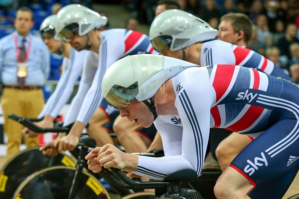 GB Mens Team Pursuit UCI Track Cycling World Championships 