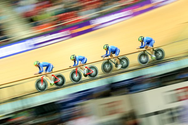 Italy Womans Team Pursuit Track Cycling World Championships