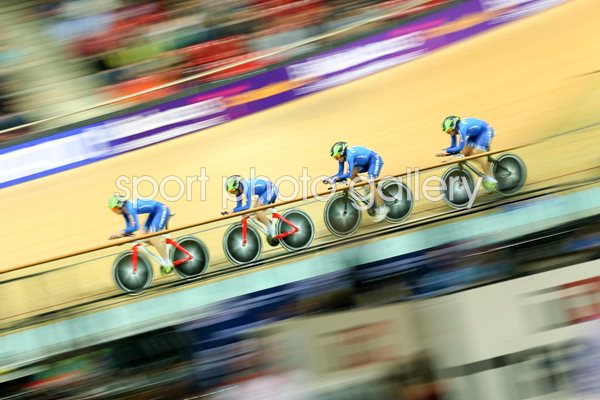 Italy Womans Team Pursuit Track Cycling World Championships