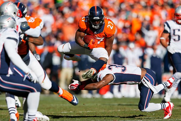 Knowshon Moreno Denver Broncos AFC Championship Game 2014