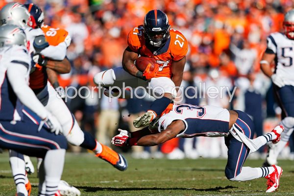 Knowshon Moreno Denver Broncos AFC Championship Game 2014