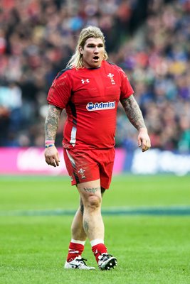 Richard Hibbard Wales v Scotland 2015