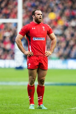 Jamie Roberts Wales v Scotland 2015