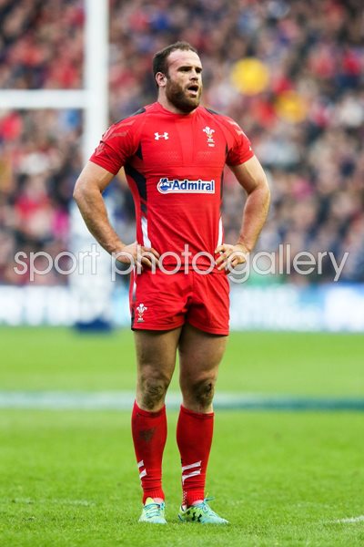 Jamie Roberts Wales v Scotland 2015
