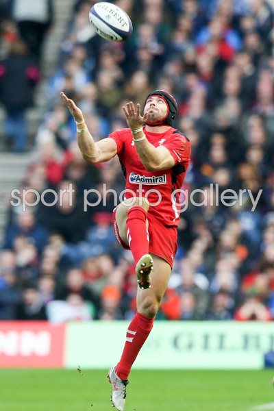 Leigh Halfpenny Wales v Scotland Murrayfield 2015