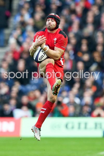 Leigh Halfpenny Wales v Scotland Murrayfield 2015
