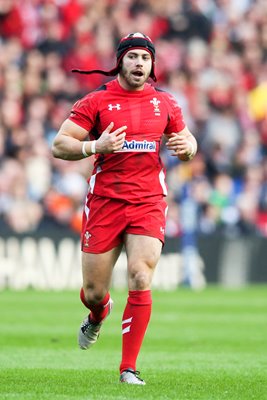 Leigh Halfpenny Wales v Scotland Murrayfield 2015