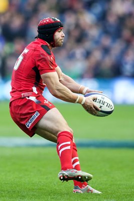 Leigh Halfpenny Wales v Scotland Murrayfield 2015