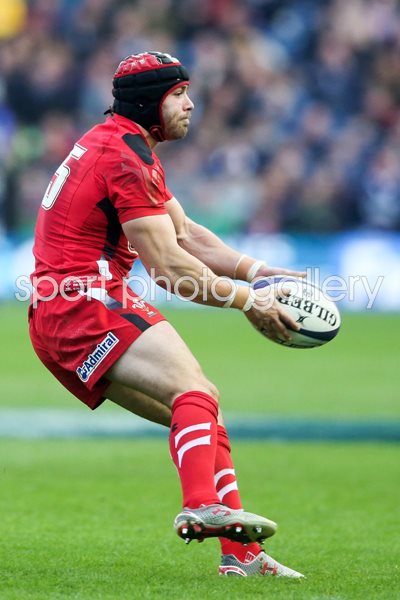 Leigh Halfpenny Wales v Scotland Murrayfield 2015