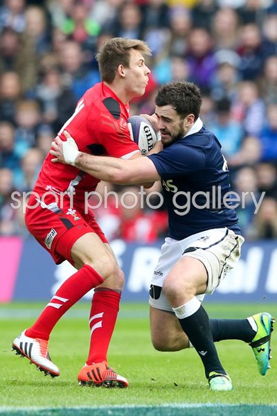 Liam Williams Wales v Scotland 2015